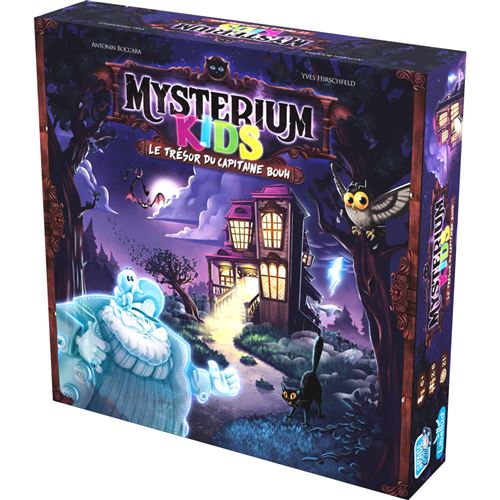 Jeu De Stratégie Asmodee Mysterium Kids Le Trésor Du Capitaine Bouh