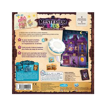 Jeu de stratégie Asmodee Mysterium Kids Le Trésor du Capitaine Bouh