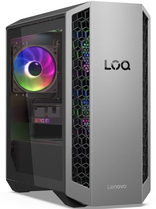 PC Gaming Lenovo LOQ 26ADR10 91DF AMD Ryzen™ 7 16 Go RAM 512 Go SSD Nvidia GeForce RTX 5060 Ti Gris