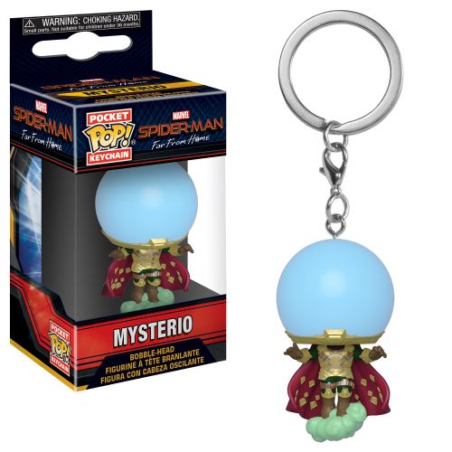 Figurine porte clés Funko Pop Spider-Man Far From Home Mysterio