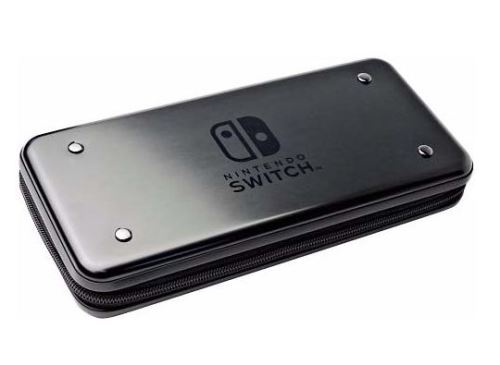 Etui de protection en aluminium Hori Noir pour Nintendo Switch