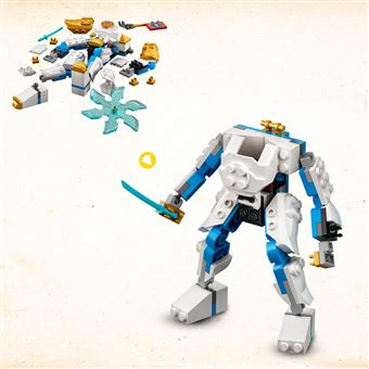 LEGO® NINJAGO® 71761 Le robot de puissance de Zane Évolution