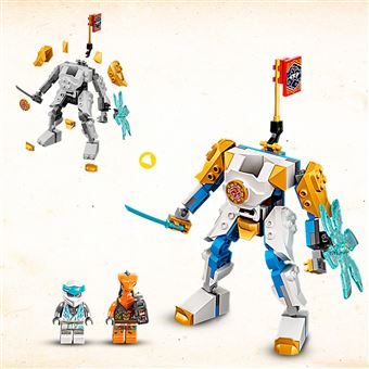 LEGO® NINJAGO® 71761 Le robot de puissance de Zane Évolution