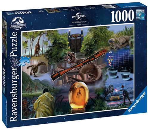 Puzzle 1000 Pièces Ravensburger Jurassic Park