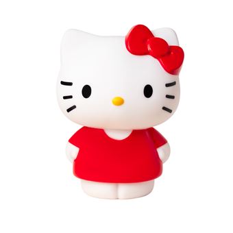 Lampe LED Teknofun Hello Kitty 25cm Blanc et Rouge