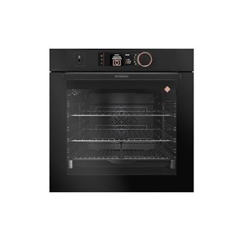 Four Multifonction Plus Pyrolyse, Cavité 73L, Four 3 en 1 / Tradi (12 positions) + Combisteamer (4 fonctions) + 100% Vapeur (1 fonction) + Basse t°(10 recettes)+ Guide Culinaire 73 recettes (35 tradi + 38 en Combi), Fermeture Douce, Porte froide .