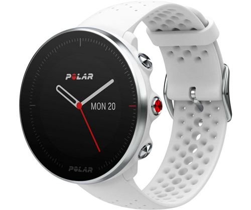 Montre GPS Multisports de Running Polar Vantage M Blanc Taille M/L avec Capteur de fréquence cardiaque