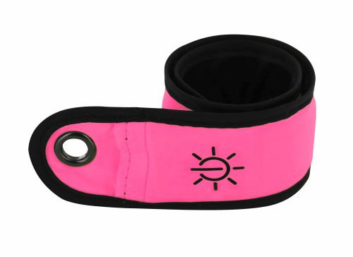 Brassard lumineaux Wantalis Ilumin8 Rose