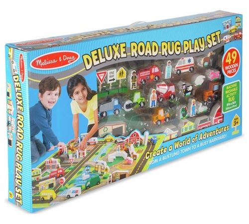 Playset Melissa & Doug Tapis de routes Deluxe