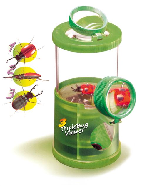 Triple boîte loupe transparente Bass et Bass