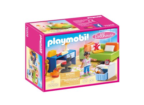 Playmobil Dollhouse 70209 Chambre D'Enfant Avec Canapé-Lit