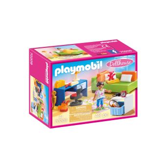 Playmobil Dollhouse 709 Chambre D Enfant Avec Canape Lit Playmobil Achat Prix Fnac