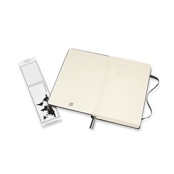 Carnet augmenté classique grand format quadrillé Moleskine couverture rigide Noir