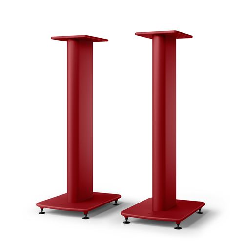 Pieds de sol pour Kef S2 pour enceintes LS50 Edition Spéciale Rouge Vendus à la paire État correct - KEF reconditionné disponible sur Fnac