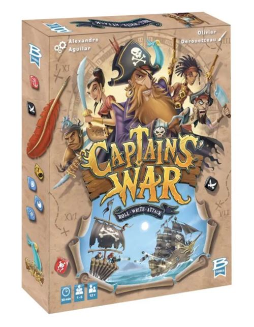 Acheter Jeu de stratégie Gigamic Captains' War État correct - 10,99 € Jeu de stratégie Gigamic Captains' War État correct - Gigamic reconditionné disponible sur Fnac