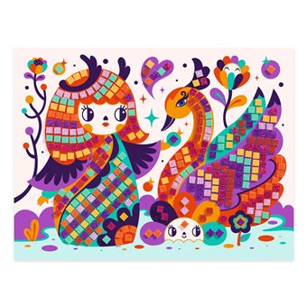 Coffret mosaiques kokeshi