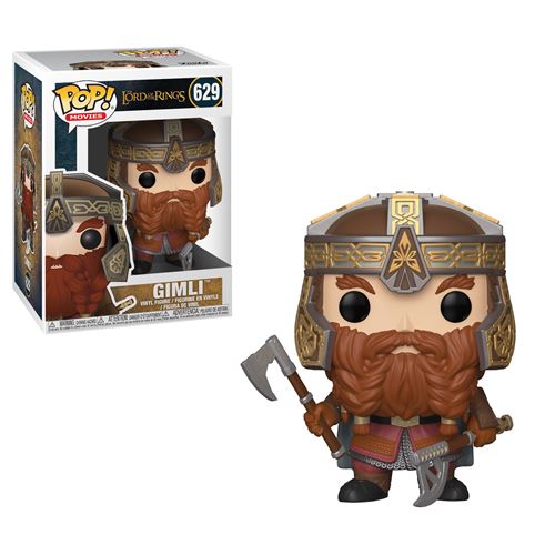 LORD OF THE RINGS-BOBBLE HEAD POP N°629-GIMLI