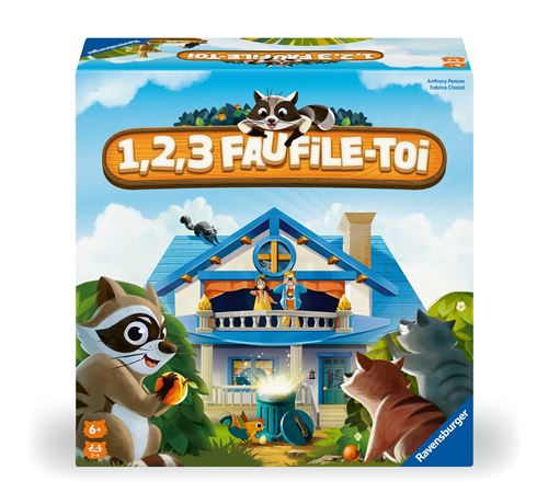 Jeu De Société Ravensburger 1,2,3 Faufile-Toi – Jeu De Cache-Cache 2 À 4 Joueurs, 4005556227938