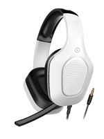 Casque stéréo filaire Muvit H102 pour Playstation 5 Blanc et noir