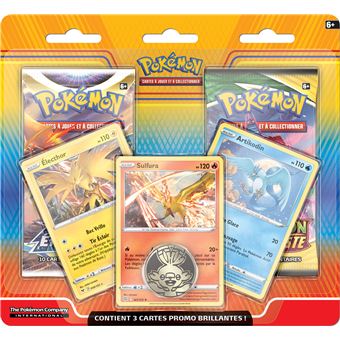 Pack de 2 boosters à collectioner Pokémon Janvier 2023