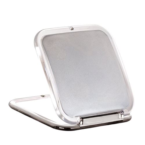 Miroir Voyage Acrylique Novex 15200T 10,5 x 10,5 x 5 cm Blanc