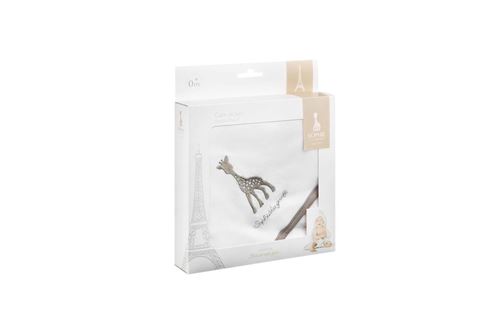 Sophie la girafe boite cadeau cape de bain 850735