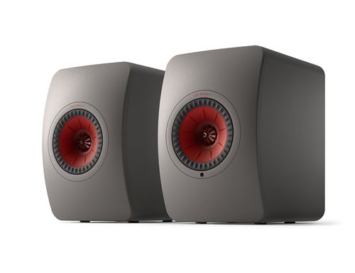 Enceintes connectées Hifi Kef LS50 Wireless II Gris Titane