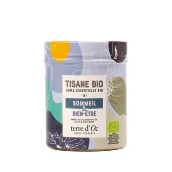 Thé vert Bio Terre d'Oc Sommeil et bien-être boite de 40g