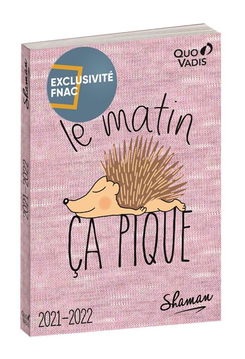 Agenda scolaire Quovadis 2021 2022 Rase Vif Shaman