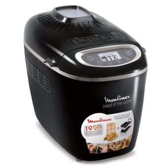 Machine à pain Moulinex Home Bread Baguette 1600 W Noir