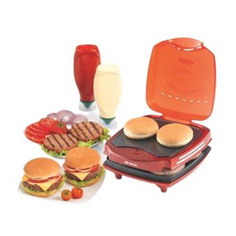 Machine à hamburger Ariete 185 1400 W Rouge