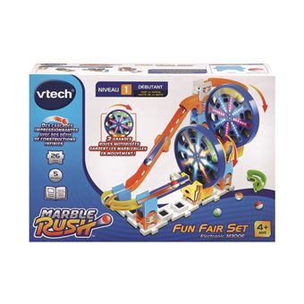 Construction circuit bille Vtech Marble Rush Fun Fair Set Electronique M300E