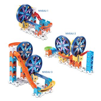 Construction circuit bille Vtech Marble Rush Fun Fair Set Electronique M300E