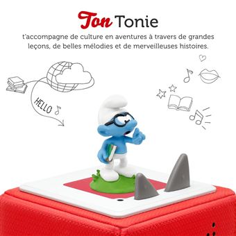 Figurine Tonies Le Schtroumpf à lunettes pour Conteuse Toniebox Collection Se divertir