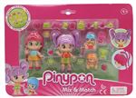 Coffret 4 figurines Pinypon