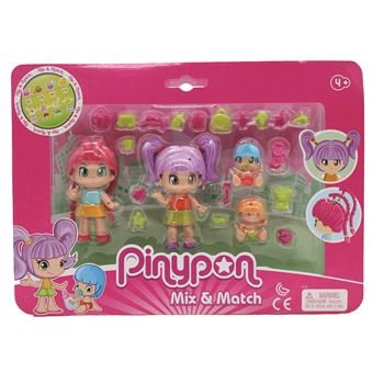 Coffret 4 figurines Pinypon