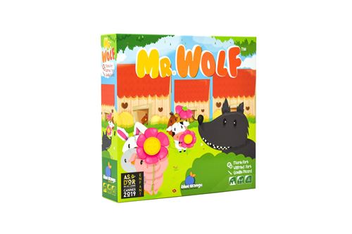 Jeu de mémoire et de coopération Blue Orange Mr Wolf