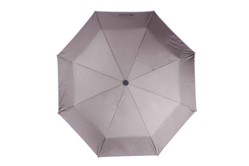 Isotoner 3-delige stalen paraplu met automatisch openen en sluiten Grijs lila