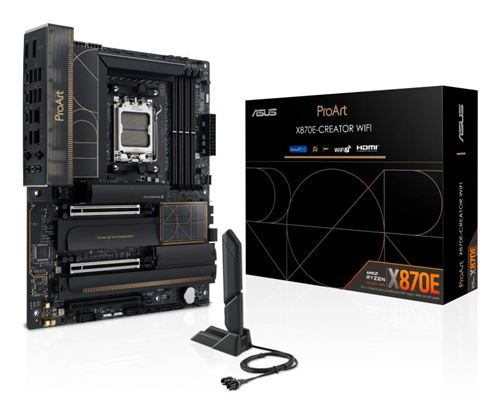 Carte mère ASUS ProArt X870E-CREATOR WIFI ATX Socket AM5 Chipset AMD X870E