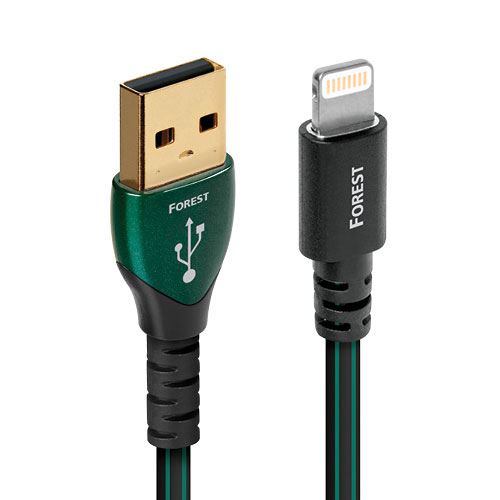 Audioquest Câble Lightning USB-A Forest 1.5 m