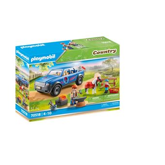 70518 Marechal-ferrant et véhicule, Playmobil Country