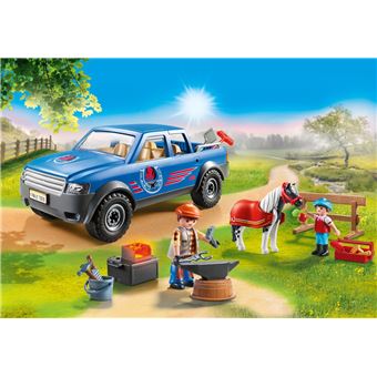 70518 Marechal-ferrant et véhicule, Playmobil Country