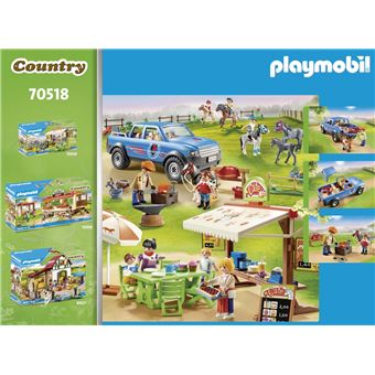 70518 Marechal-ferrant et véhicule, Playmobil Country