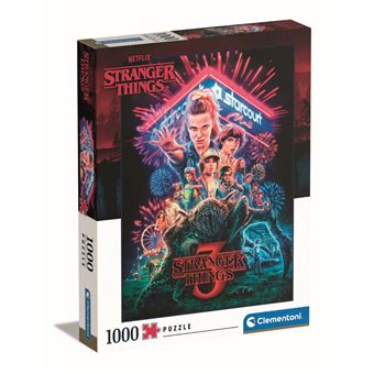 Puzzle 1000 pièces Clementoni Stranger Things
