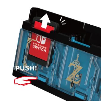 Boîtier de jeux Hori Pop & Go The Legend of Zelda Breath of the Wild pour Nintendo Switch