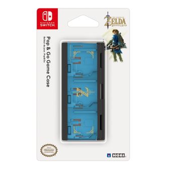 Boîtier de jeux Hori Pop & Go The Legend of Zelda Breath of the Wild pour Nintendo Switch