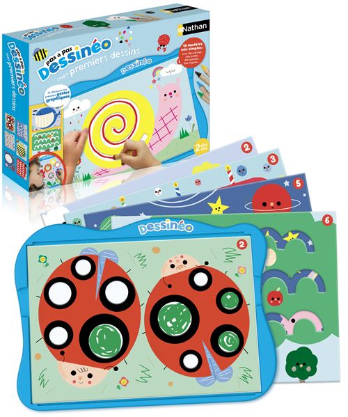 Dessinéo : mes premiers dessins Dujardin Nathan - vue 9