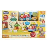Chicco train d'aventure junior 31 cm jaune 3 parties