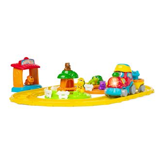 Chicco train d'aventure junior 31 cm jaune 3 parties