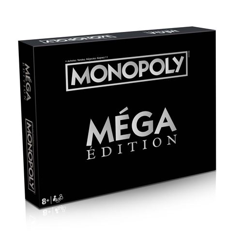 Boite de Jeu classique Monopoly Edition Méga